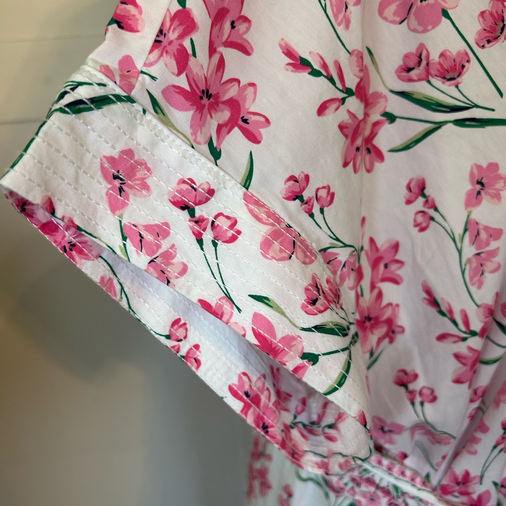 Crown & Ivy Floral Button-Up Shirt Dress XXL - Picture 5 of 12